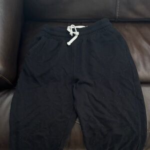 Kids Black Jogger Pants